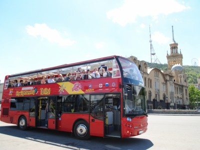 Экскурсия по Тбилиси на двухэтажном автобусе